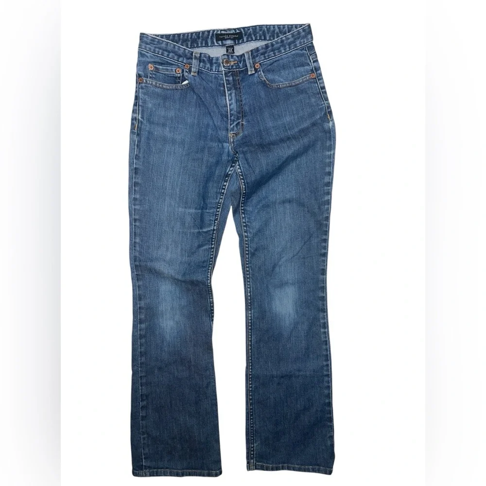 BANANA REPUBLIC| WOMENS Dark Stretch Denim Boot Cut Jeans 4R - Picture 5 of 9